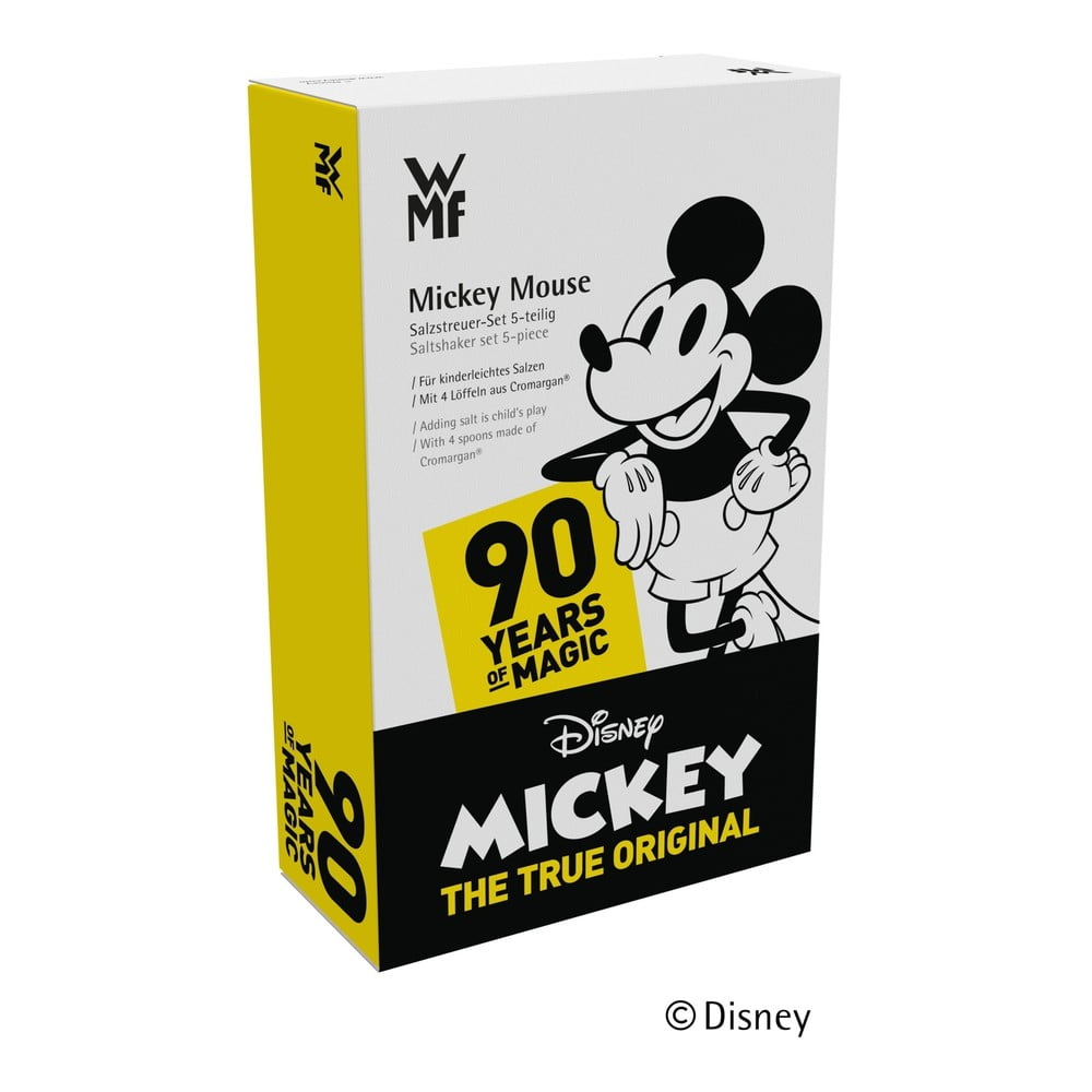 Obrázok Soľnička s lyžičkami 5 ks Mickey Mouse WMF