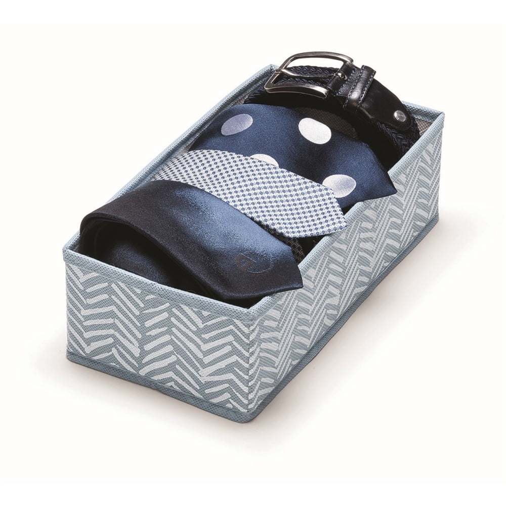 Modrý úložný box Cosatto Tweed, dĺžka 28 cm