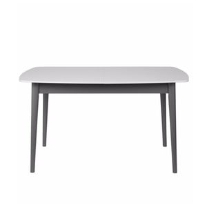 Sivý rozkladací jedálenský stôl Durbas Style Oslo, 150 x 90 cm