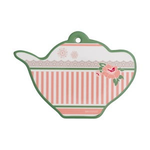 Keramický tanierik na čajové vrecúška Brandani Peony