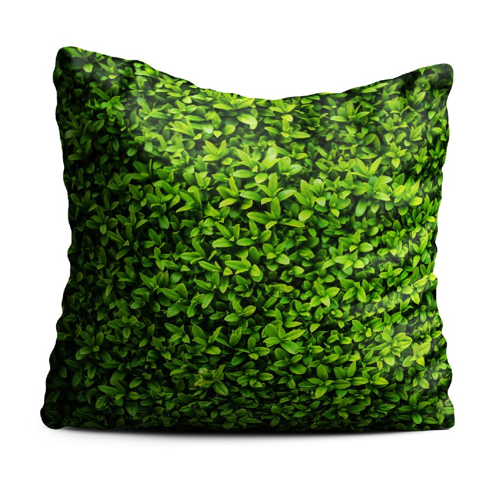 E-shop Zelený polštář Oyo home Ivy, 40 x 40 cm