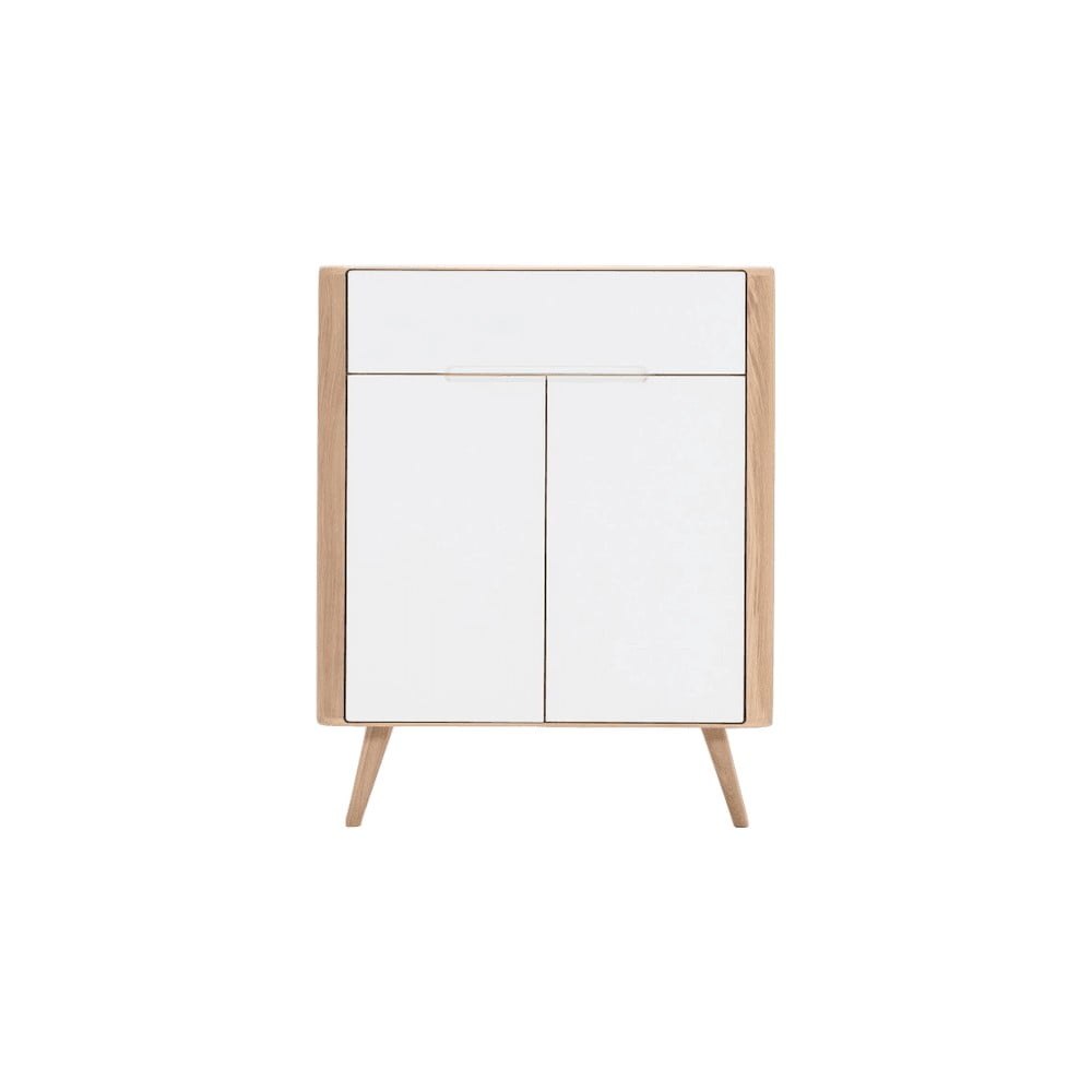E-shop Komoda z dubového dreva Gazzda Ena One, 90 × 42 × 110 cm