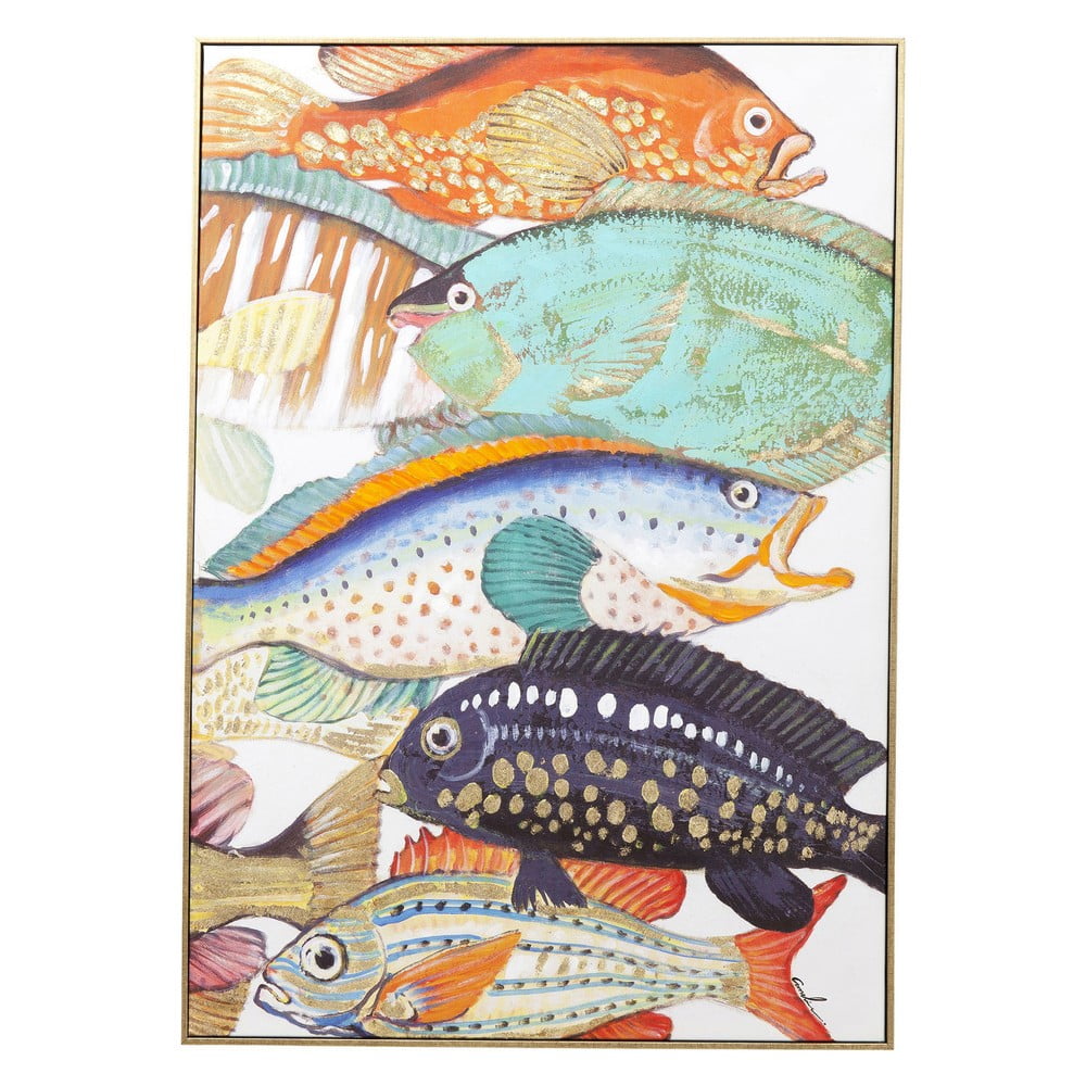 Obrázok Obraz Kare Design Touched Fish Meeting II., 100 × 75 cm