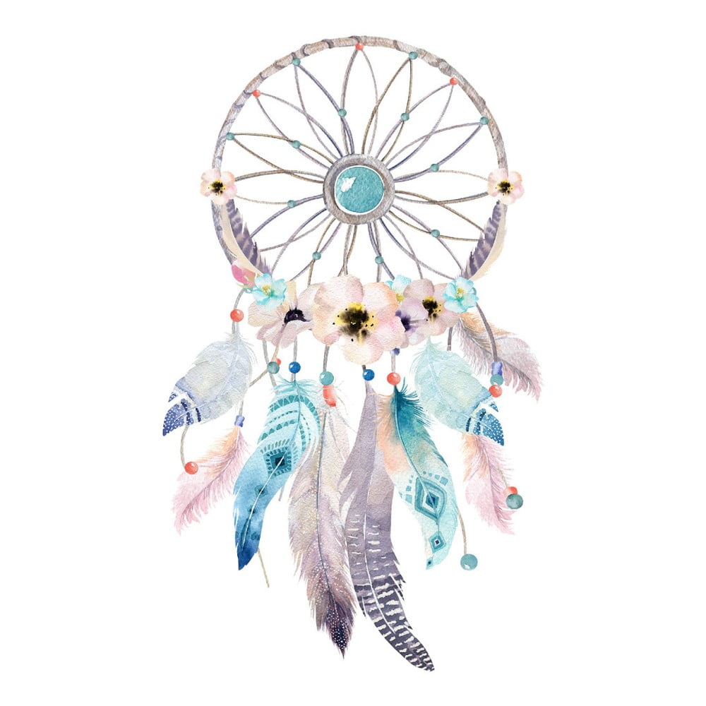 Obrázok Samolepka Ambiance Boho Dream Catcher