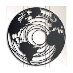 Kovová nástenná dekorácia Globe