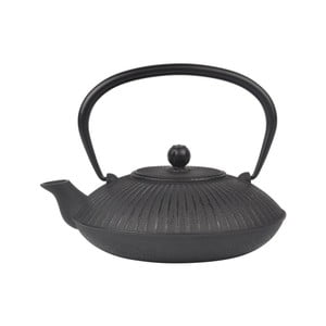 Čierna železná čajová kanvica Bambum Mate, 1150 ml