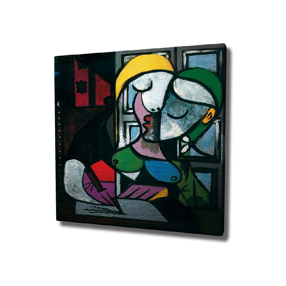 E-shop Nástenný obraz na plátne Picasso, 45 × 45 cm