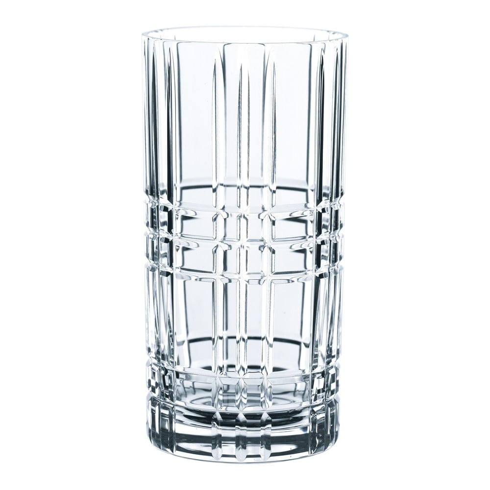 E-shop Sada 4 pohárov z krištáľového skla Nachtmann Square Longdrink, 445 ml
