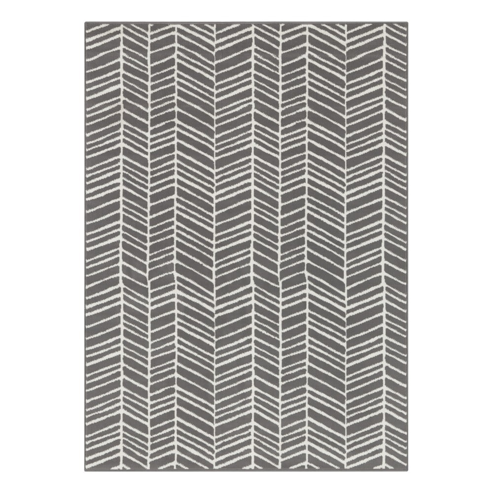 E-shop Sivý koberec Ragami Velvet, 80 x 150 cm