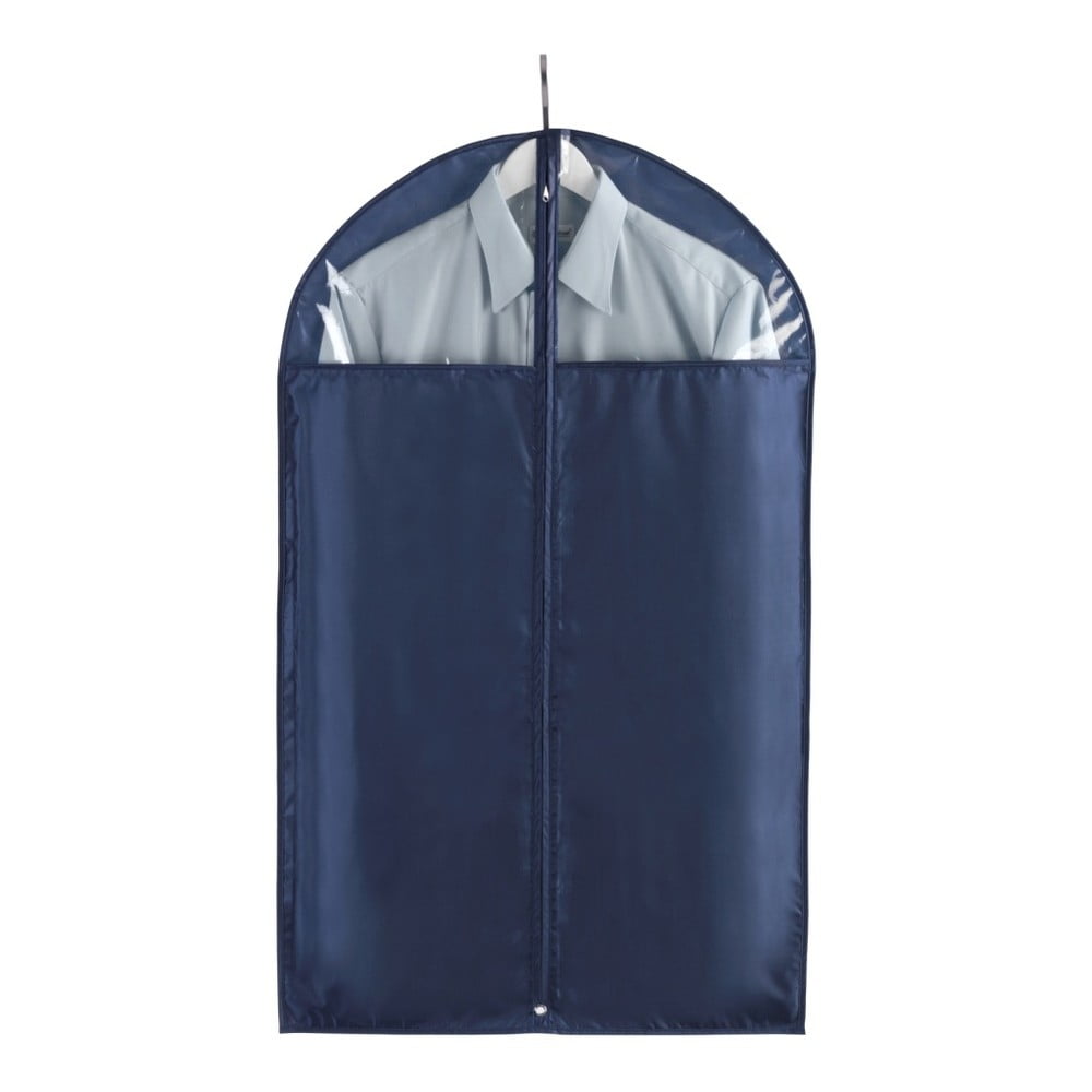 E-shop Modrý obal na obleky Wenko Business, 100 x 60 cm