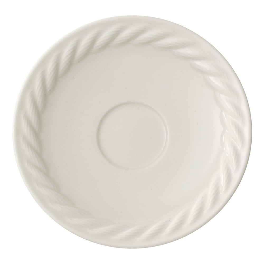 Obrázok Biely porcelánový tanierik pod espresso Villeroy & Boch Montauk, 12 cm