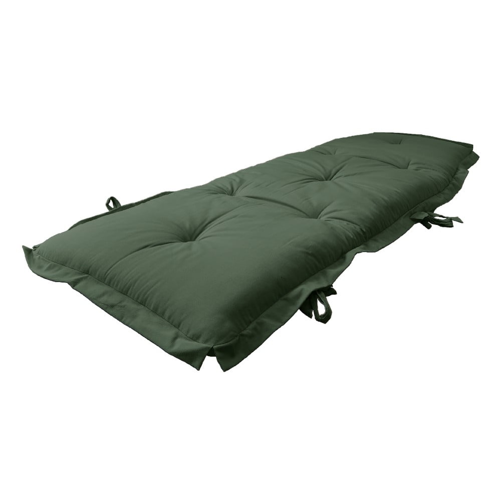 Obrázok Variabilný olivovozelený futón Karup Design Sit & Sleep Olive Green, 80 x 200 cm