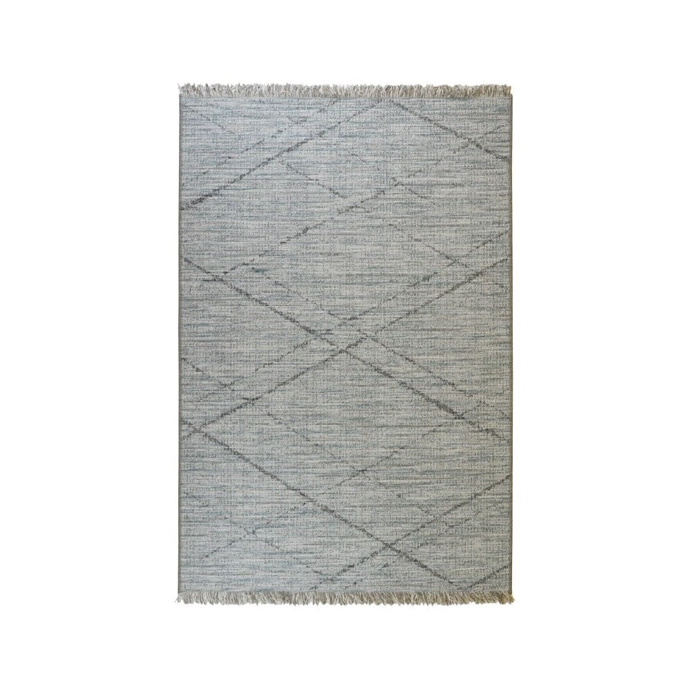 E-shop Modro-sivý vonkajší koberec Floorita Les Les Gipsy Blue, 130 × 190 cm