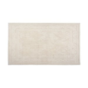 Krémový bavlnený koberec Floorist Ramla, 60 x 90 cm