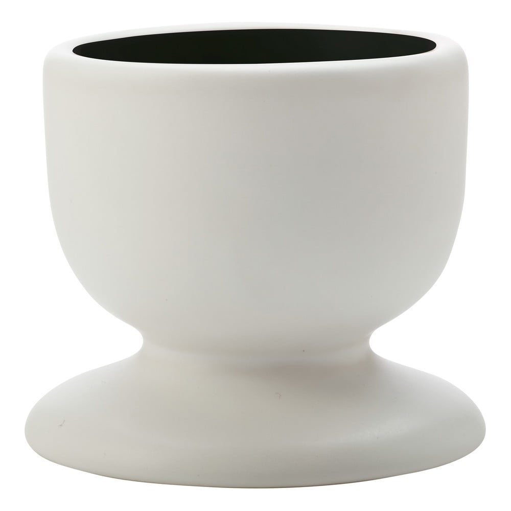 E-shop Čierno-biely porcelánový kalíšok na vajcia Maxwell & Williams Tint