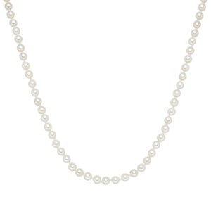 Perlový náhrdelník Muschel, biele perly 6 mm, dĺžka 45 cm