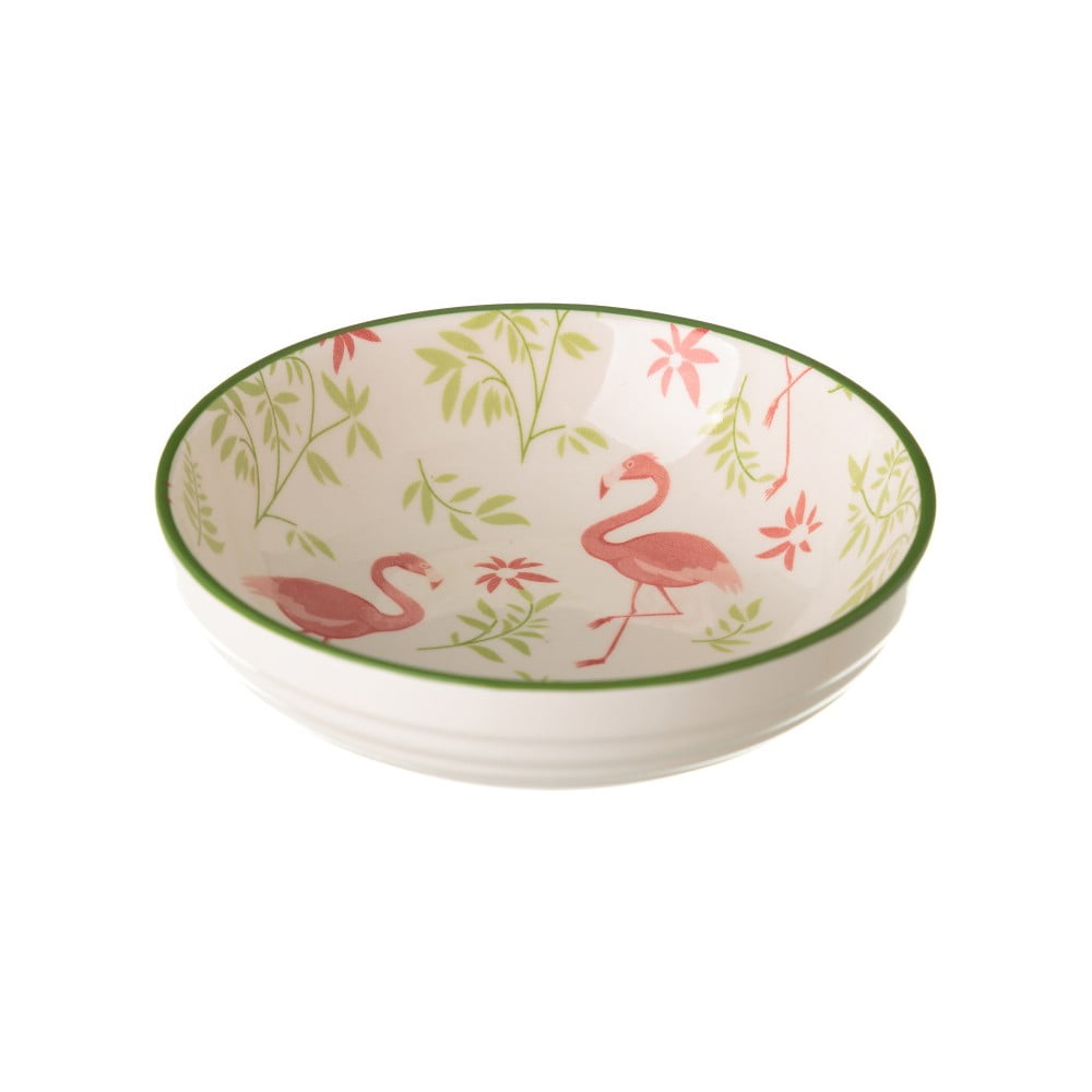 Obrázok Porcelánová miska Unimasa Flamingo, 39 × 12,6 cm