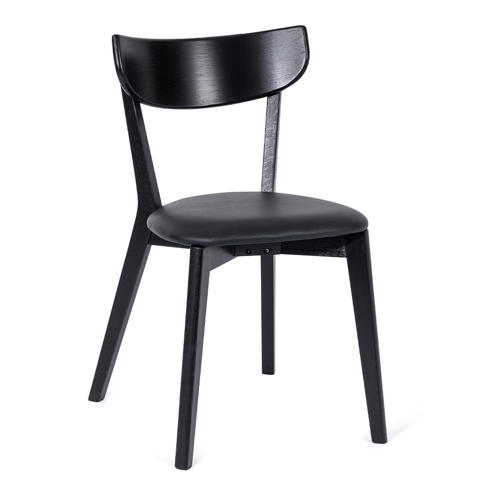 E-shop Čierne jedálenské stoličky z dubového dreva Arch - Bonami Essentials