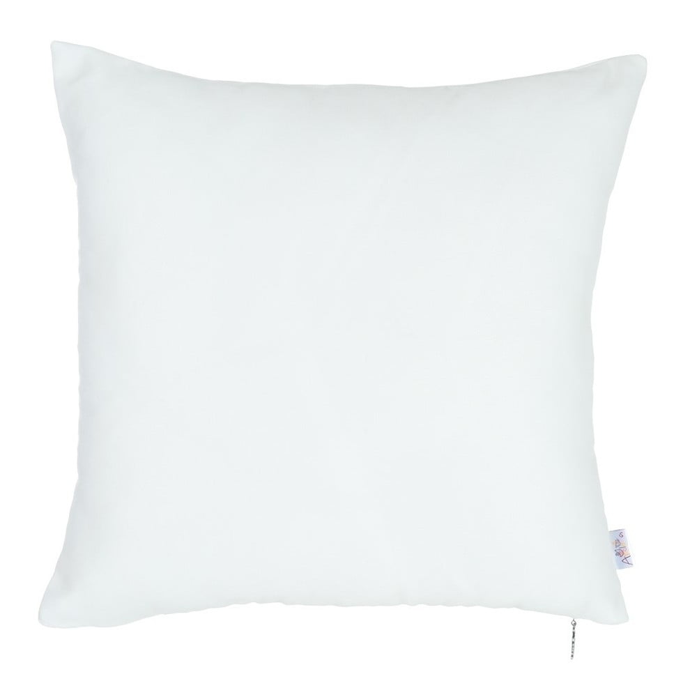 E-shop Biela obliečka na vankúš Mike & Co. NEW YORK Simple, 43 × 43 cm
