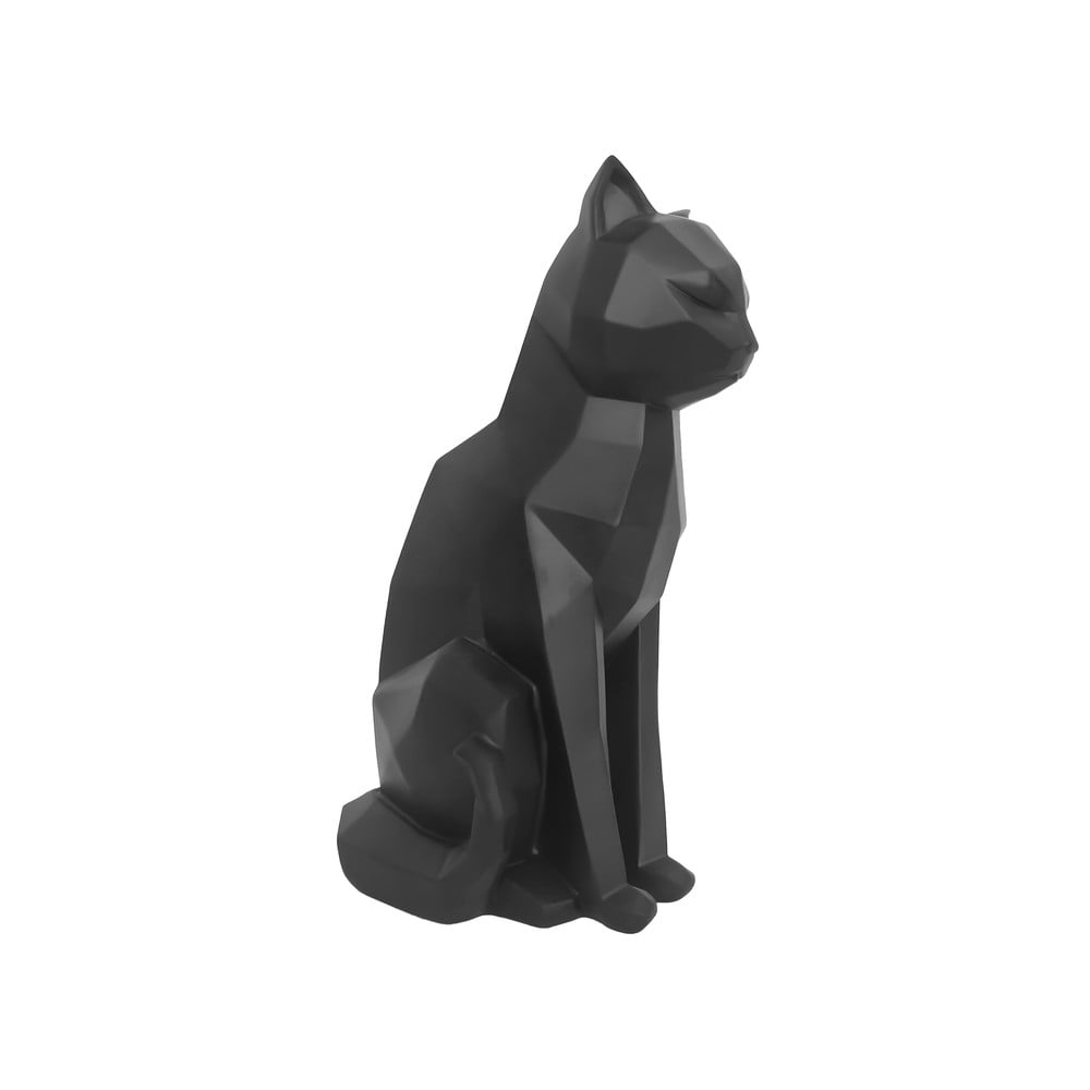 Obrázok Matne čierna soška PT LIVING Origami Cat, výška 29,5 cm