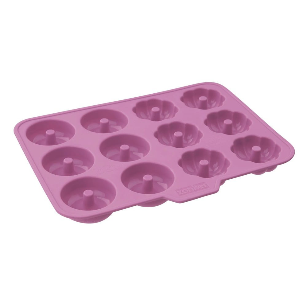 E-shop Ružová silikónová forma na mini donuty Fackelmann Sweet Sensation