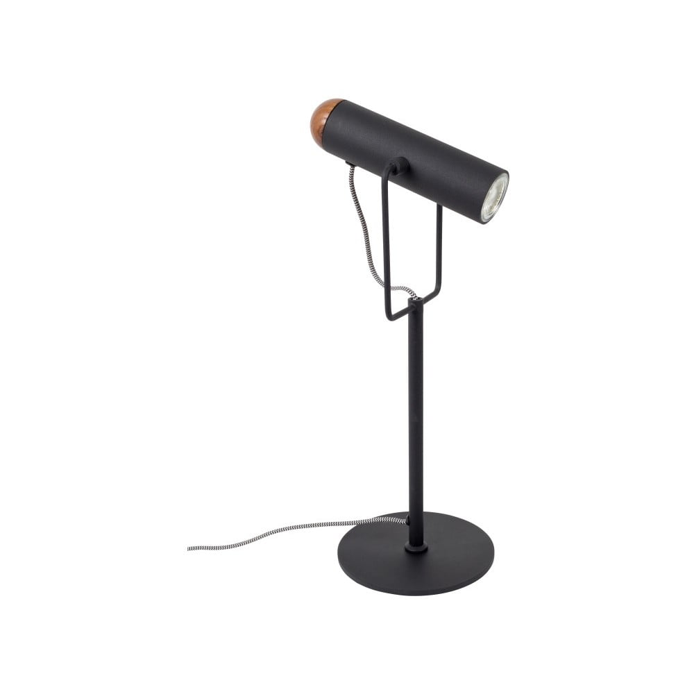 E-shop Čierna stolová lampa Zuiver Marlon