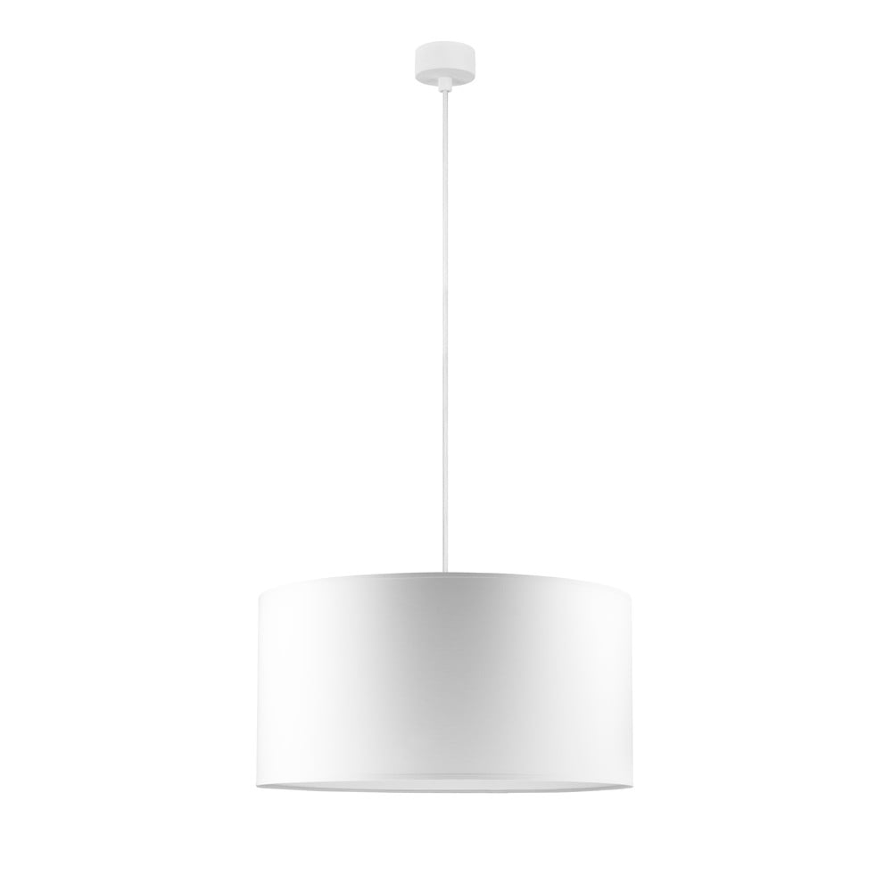 E-shop Biele závesné svietidlo Sotto Luce Mika, ∅ 50 cm