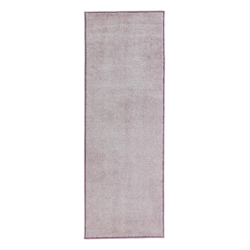 Ružový behúň Hanse Home Pure, 80 × 400 cm