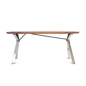 Jedálenský stôl s doskou z orechového dreva Charlie Pommier Serious, 200 x 100 cm
