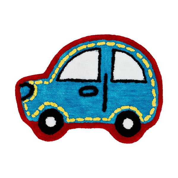 Detský koberec s motívom auta Catherine Lansfield Car, 50 × 70 cm