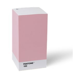 Ružový stojan na ceruzku / poznámkový blok Pantone
