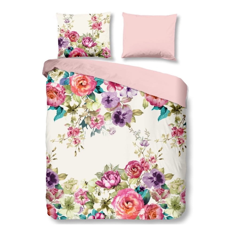 E-shop Bavlnené obliečky Good Morning Fleurs, 140 × 200 cm