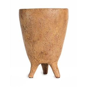 Hnedá keramická váza Simla Heritage, výška 37 cm
