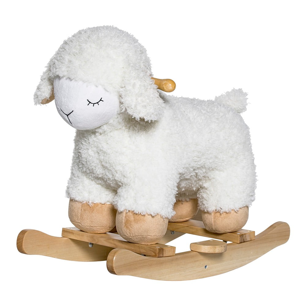 Detská hojdacia ovečka z bukového dreva Bloomingville Mini Rocking Toy