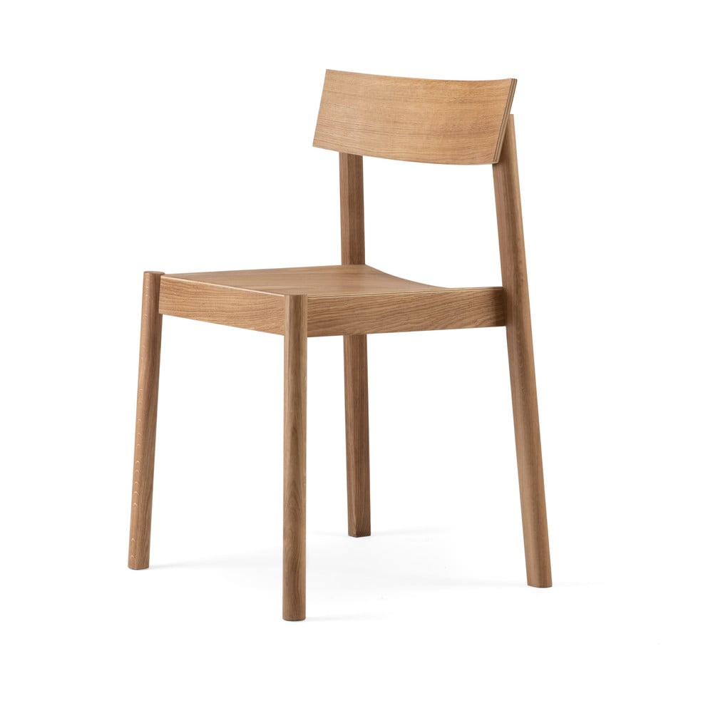 E-shop Jedálenská stolička z dubového dreva EMKO Citizen Rectangle