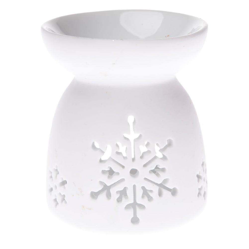 E-shop Biela porcelánová aromalampa Dakls, výška 9 cm