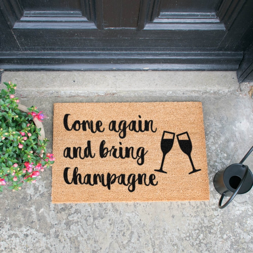 Obrázok Rohožka Artsy Doormats Bring Champagne, 40 × 60 cm