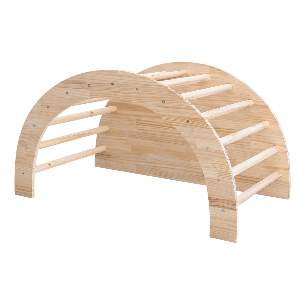 Biele/prírodné detské kresielko Montessori – Little Nice Things