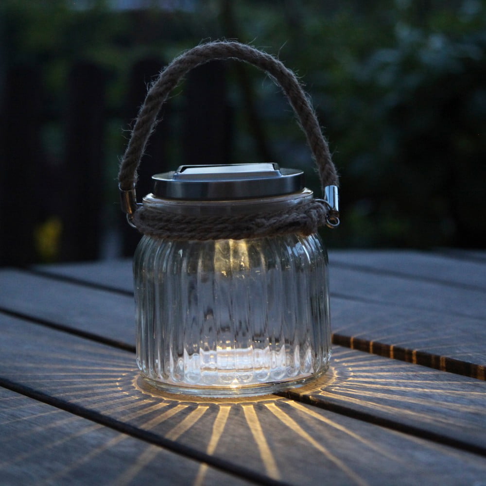 E-shop LED lampáš Star Trading Glass, výška 11,5 cm