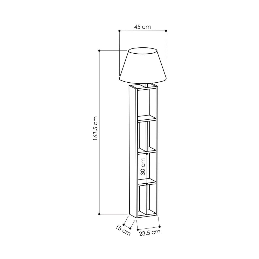 Obrázok Voľne stojacia lampa Garetto Giorno