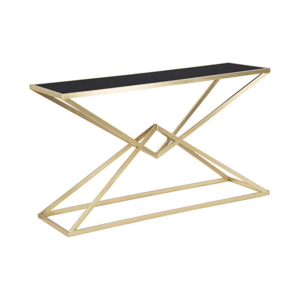 E-shop Konzolový stolík so železnou konštrukciou Mauro Ferretti Cleopatra, 130 x 40 cm