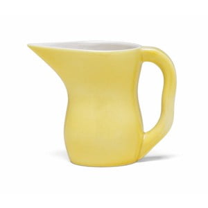 Žltá kameninová nádoba na mlieko Kähler Design Ursula, 420 ml