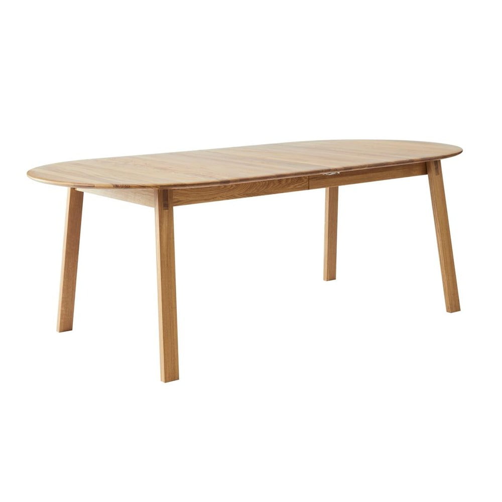 Rozkladací jedálenský stôl z dubového dreva v prírodnej farbe 100x220 cm Amalfi – Hammel Furniture