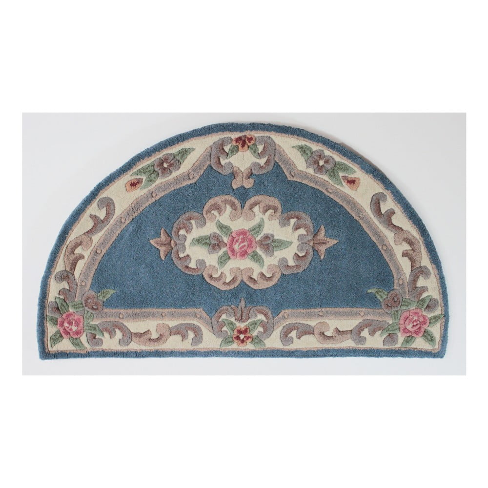 Obrázok Koberec z vlny Flair Rugs Aubusson Blue, 67 × 127 cm