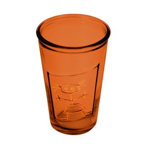 Oranžový pohár Ego Dekor Afrodita, 0,3 l