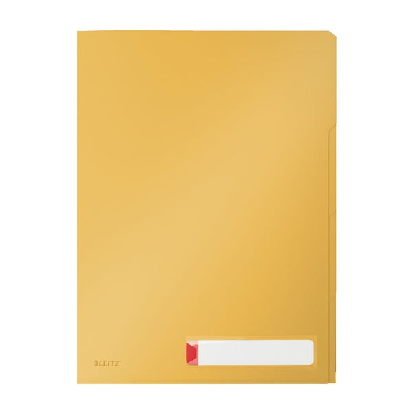 Žlté triediace kancelárske dosky Leitz Cosy, A4
