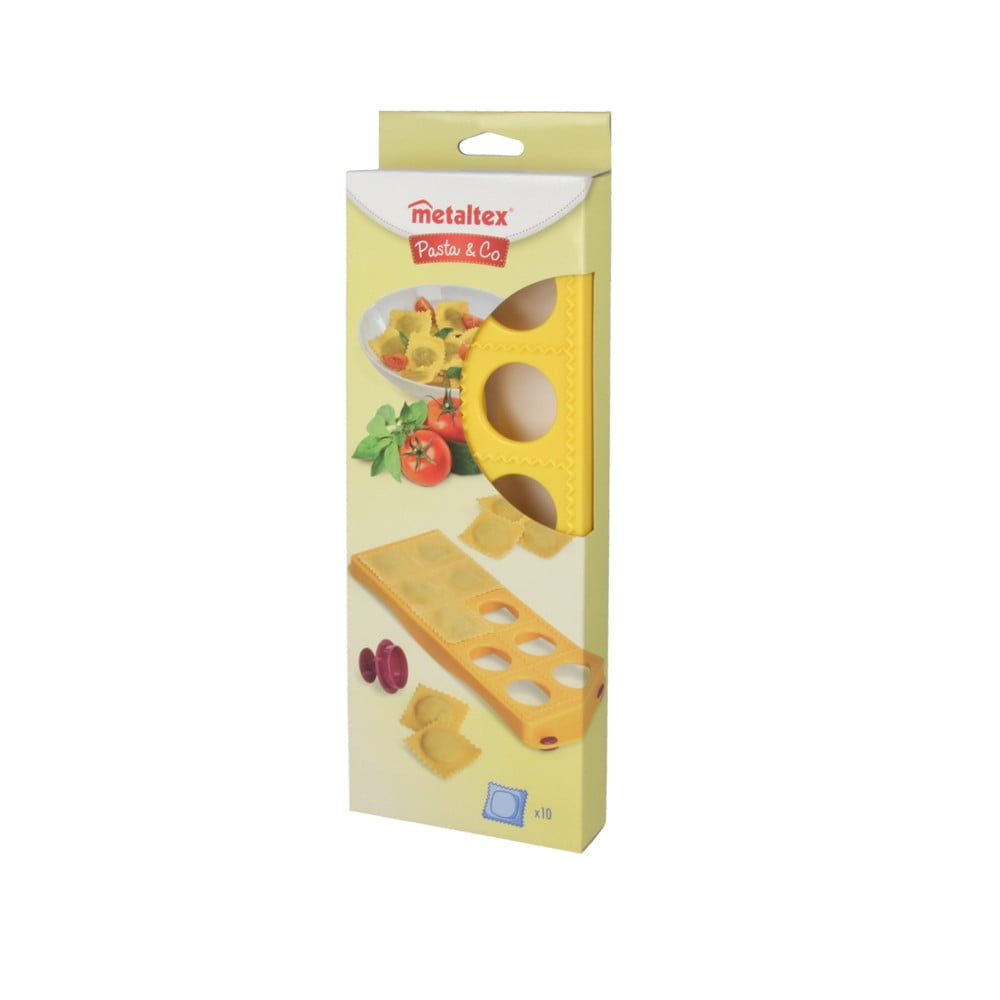 Obrázok Forma na raviolli Metaltex Yellow, dĺžka 27 cm