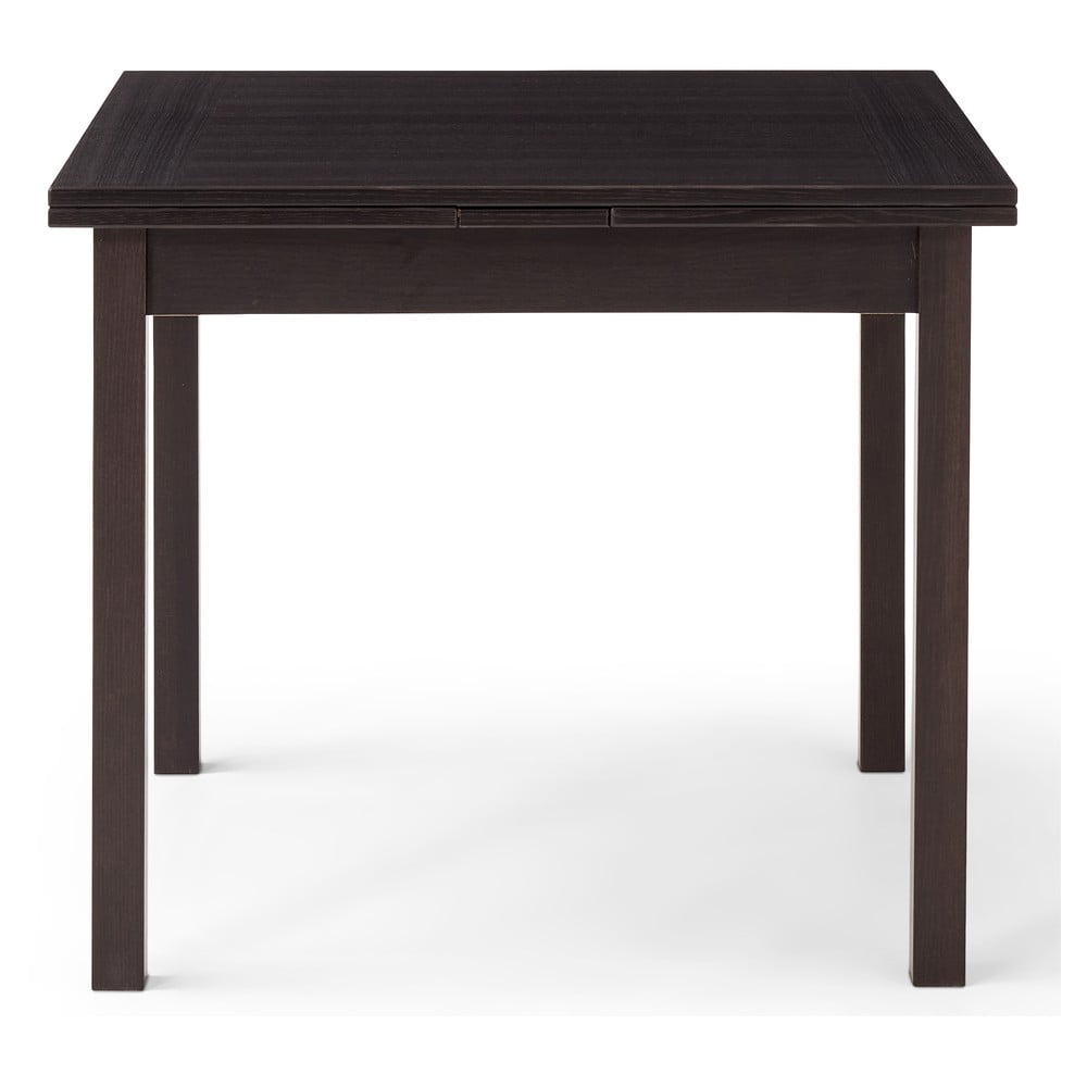 E-shop Hnedý rozkladací jedálenský stôl Hammel Dinex 90 x 90 cm