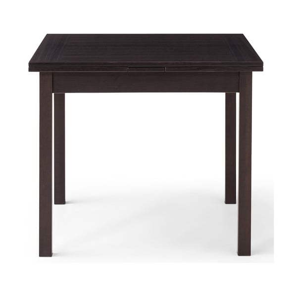 Hnedý rozkladací jedálenský stôl Hammel Dinex 90 x 90 cm