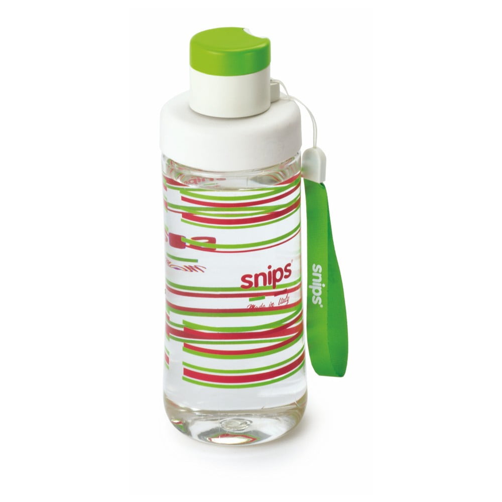 Obrázok Zelená fľaša na vodu Snips Decorated, 500 ml